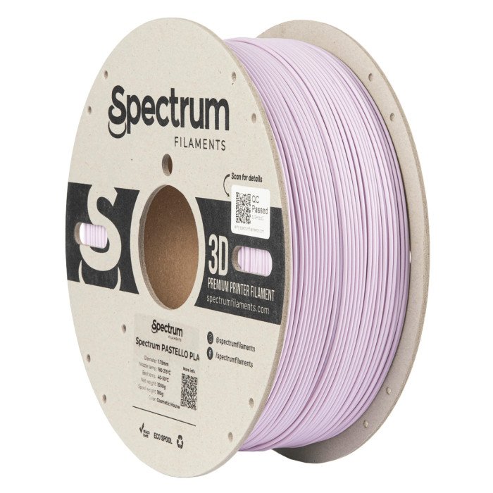 PLA Pastello Cosmetic Mauve 1kg Spectrum | Filamento 3D 1,75mm