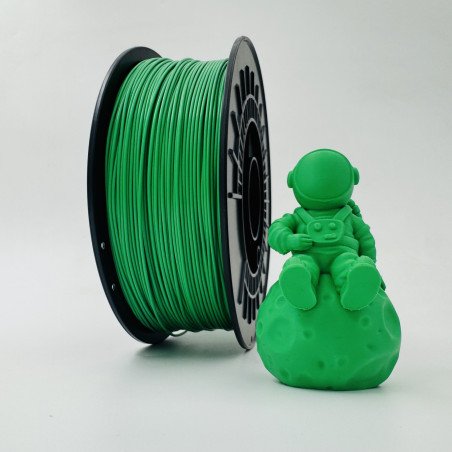 Filament 3D PLA Verde Matte– Diâmetro 1,75mm – Bobine 1kg – Cor Verde Matte