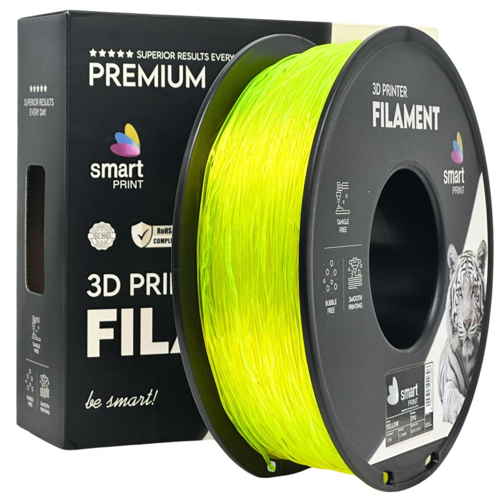 TPU Yellow Smart Print 1.75mm 1kg - Smart Print