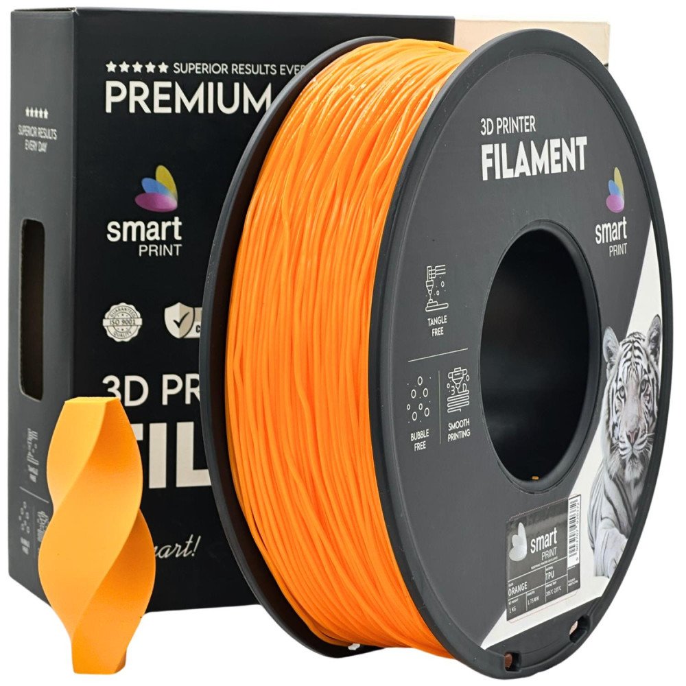 TPU Orange Smart Print 1.75mm 1kg - Smart Print