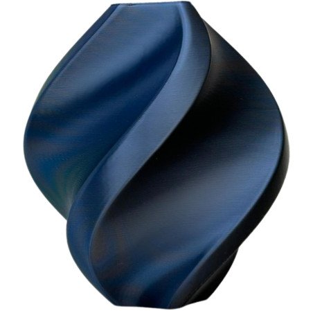 Filamento PLA Silk Dual Black Blue 1,75mm 1kg - Prof. Lab
