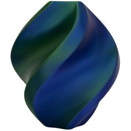 Filamento PLA Silk Tri Color Blue Green Purple 1,75mm 1kg - Prof. Lab