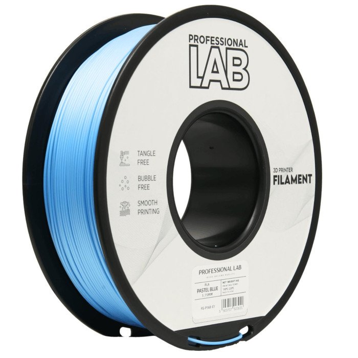 Filamento PLA PASTEL Blue 1,75mm 1kg - Prof. Lab