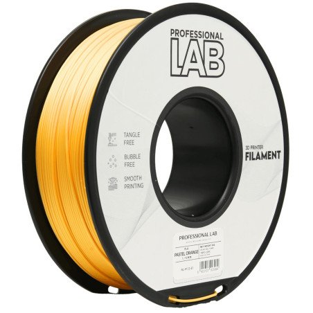Filamento PLA PASTEL Orange 1,75mm 1kg - Prof. Lab