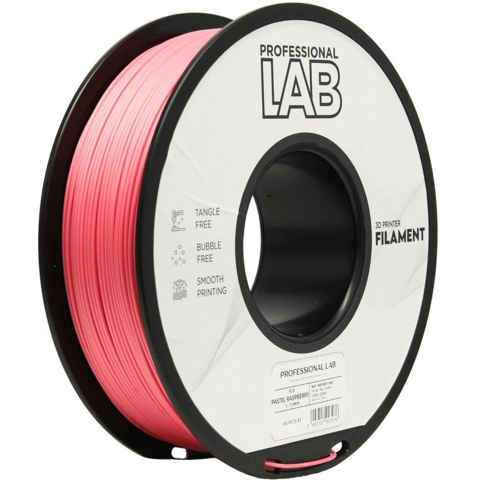 Filamento PLA PASTEL Raspberry 1,75mm 1kg - Prof. Lab