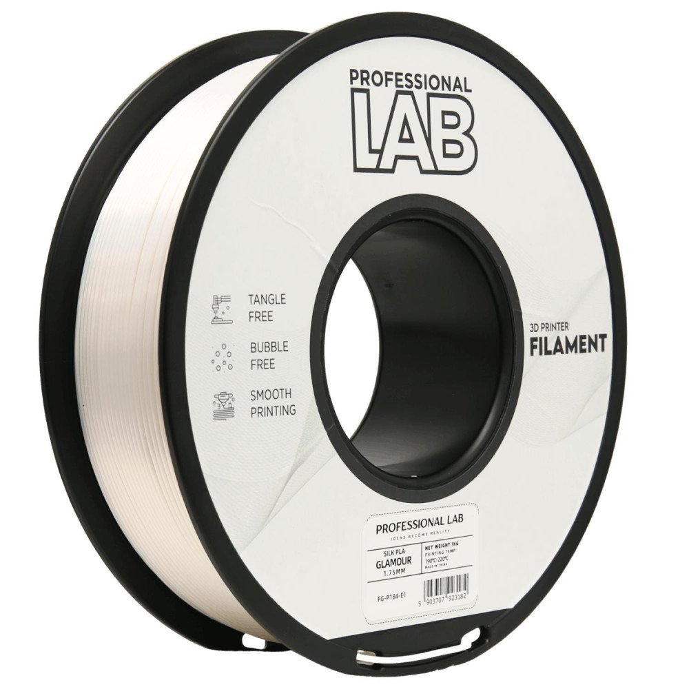 Filamento PLA Silk Glamour 1,75mm 1kg - Prof. Lab