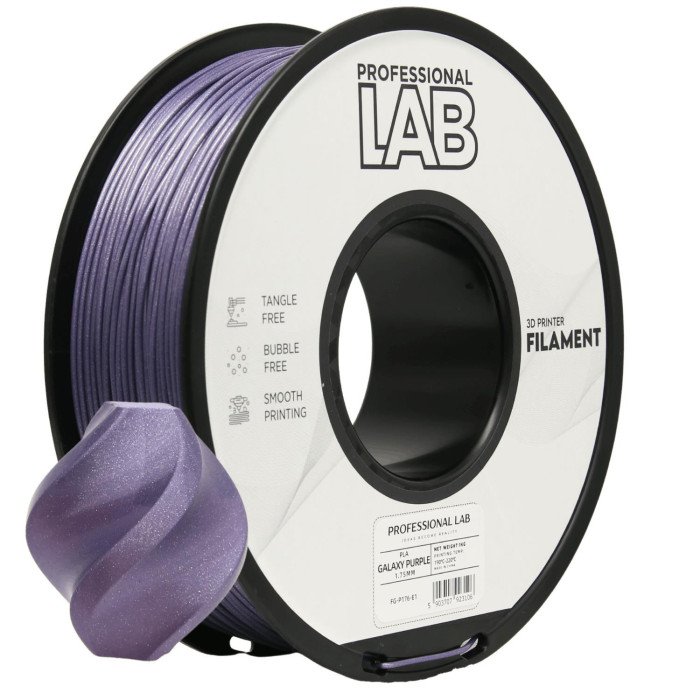 Filamento PLA GALAXY Purple 1,75mm 1kg - Prof. Lab