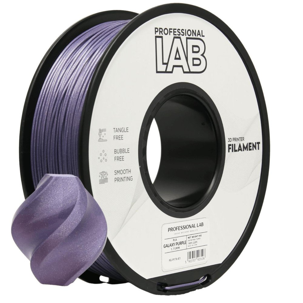 Filamento PLA GALAXY Purple 1,75mm 1kg - Prof. Lab