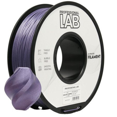Filamento PLA GALAXY Purple 1,75mm 1kg - Prof. Lab