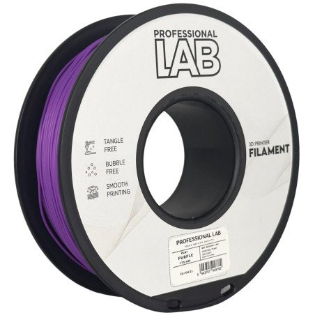 Filamento PLA+ Purple 1,75mm 1kg - Prof. Lab