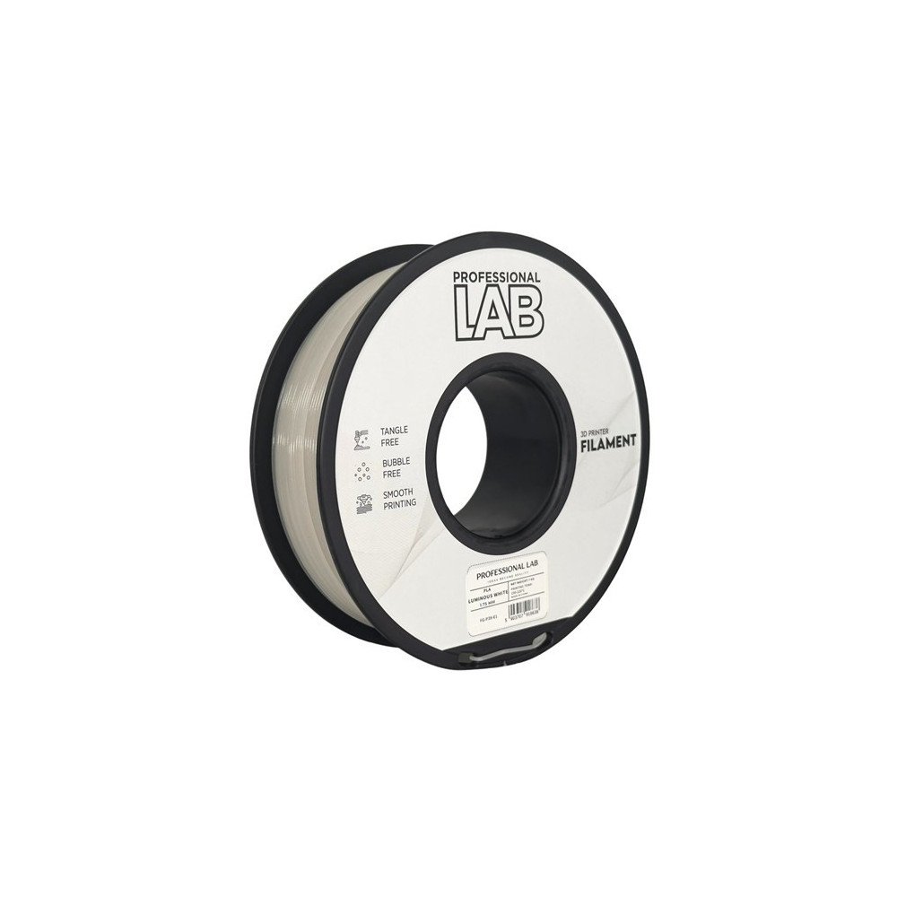 Filamento PLA Luminous Blue 1,75mm 1kg - Prof. Lab