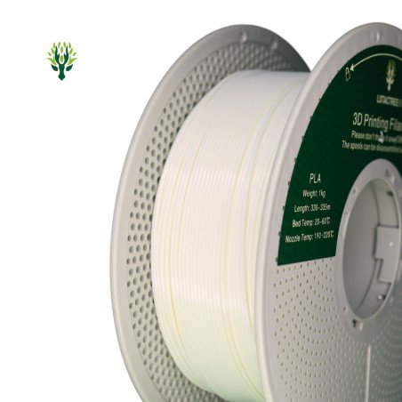 PLA Warm White - Diâmetro 1,75mm Bobine 1kg - Lotactree
