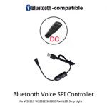 Controlo Remoto DC - 12V - ws2812b spi, bluetooth, sincronização de música para ws2811 ws2812b sk6812, fita LED