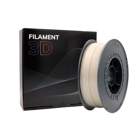 Filament 3D PLA – Diâmetro 1,75mm – Bobine 1kg – Cor Nacar