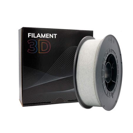 Filament 3D PLA – Diâmetro 1,75mm – Bobine 1kg – Cor Mármore