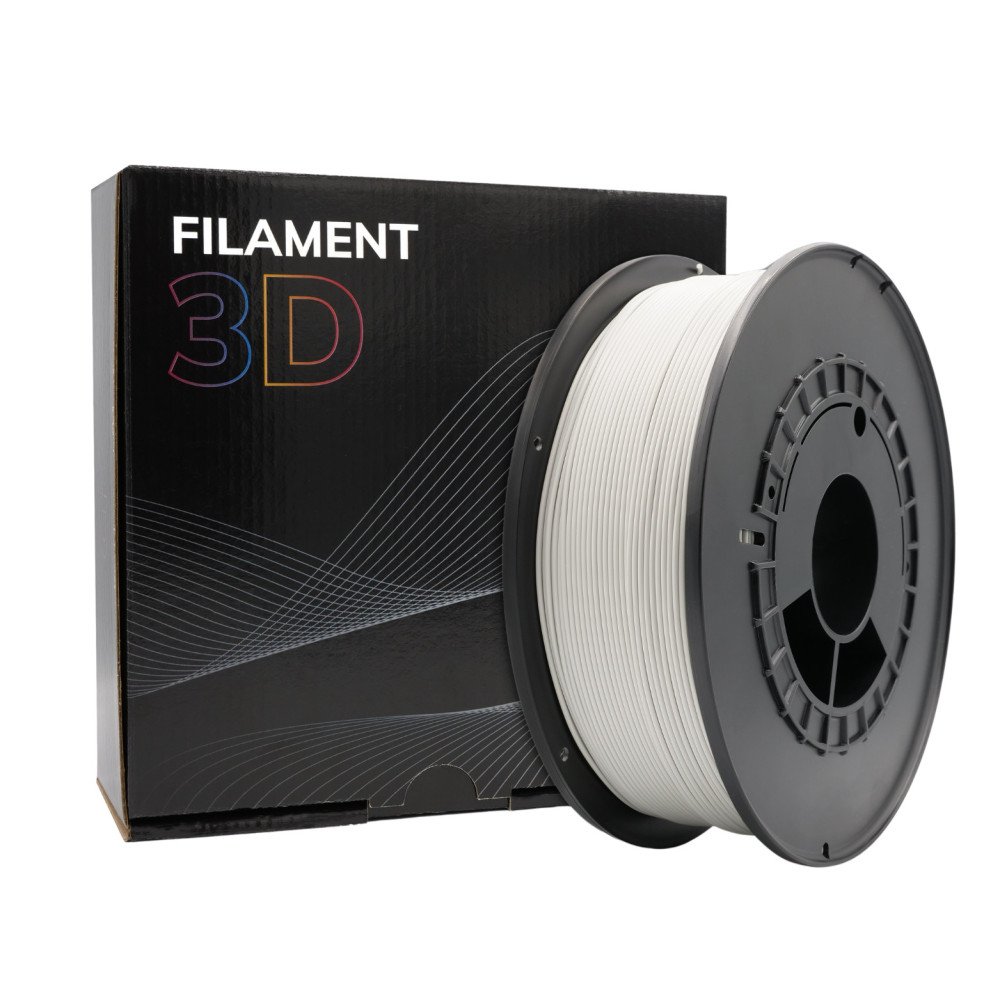 PETG White 1kg | Filamento 3D 1,75mm PETG White 1kg | Filamento 3D 1,75mm