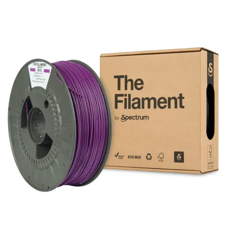 THE FILAMENT by Spectrum – PETG - Diâmetro 1,75mm – Bobine 1kg – Cor Plasma Purple