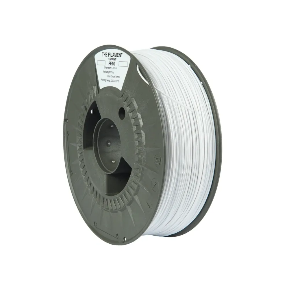 PETG Snow White 1kg Spectrum | THE FILAMENT | Filamento 3D 1,75mm
