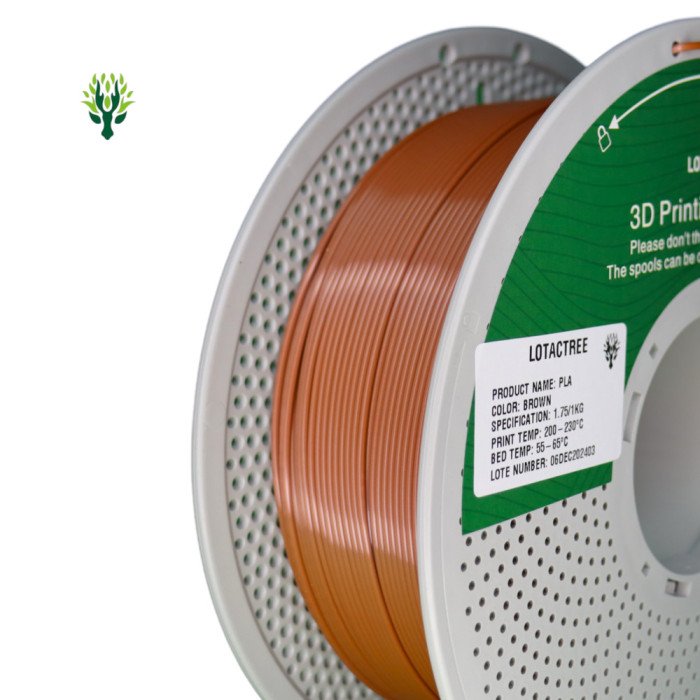 PLA Brown 1kg Lotactree | Filamento 3D 1,75mm