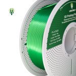 PLA SILK Green - Diâmetro 1,75mm Bobine 1kg - Lotactree