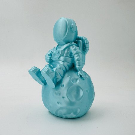 PLA SILK Cyan - Diâmetro 1,75mm Bobine 1kg - Lotactree